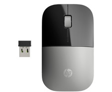 HP Z3700 Slim Wireless Computer Mouse with USB Dongle Silver picture