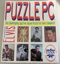 1996 Fink & Company Elvis Presley Puzzle PC Software Windows 3.1 & 95 picture