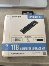PNY CS2340 1TB M.2 2280 NVMe PCIe Gen4x4 SSD 7400/6100MB/s Kit  ~ NEW/OPEN BOX picture