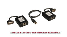 Tripp-Lite B130-101-U VGA Over Cat5/6 Extender Kit Transmitter/Receiver [CTA] picture