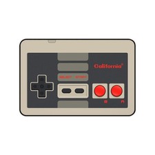 Custom Name Retro 8-Bit Controller Desk Mat, 80s Personalized XL Gaming Mousepad picture