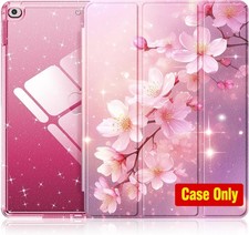 Case for iPad 6th/5th Generation 9.7 Inch, Cute Glitter Clear Cover with Pencil picture