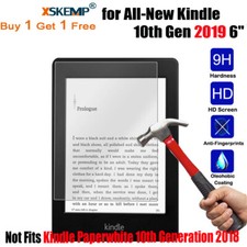 2x Genuine Tempered Glass Film Screen Protector for Amazon Kindle Fire 7 2019 picture