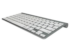 ⌨ Apple A1314 Wireless Bluetooth Keyboard Slim Aluminum Mac iMac MacBook Tested picture