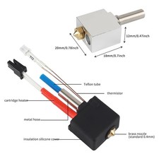 For Anycubic Kobra 2/ Neo/Pro Hotend Kit Extruder with 0.4mm Brass Nozzle lot picture