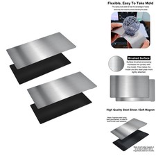 HIKUDIY 2 PCS Resin 3D Printer Flex Build Plate, Spring Steel Flexible Plate picture
