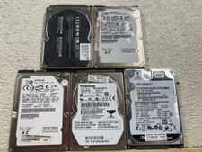 Lot of 5 160GB 2.5