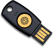 FIDO2 U2F Security Key Passkey Two-Factor Authentication USB Key Pin+Touch USB picture