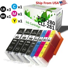 7 PK PGI-280 XXL CLI-281 XXL Ink Cartridge for PIXMA TR7500 TR7520 TR8500 TR8620 picture