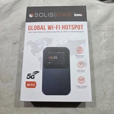 SIMO Solis Edge 5G Mobile Hotspot  w/ Lifetime Data - New Sealed - Fast Ship picture