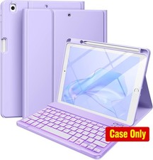 Case for iPad 9th Generation 10.2 Inch, Backlit Wireless Detachable Keyboard Cov picture