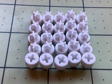 Lot of 25 Apple II, II+ Alps Short Stem Key Adapter/Extention Caps picture
