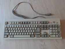 Vintage ZEOS KB-6251 Mechanical Keyboard White Alps 5 Pin DIN AT picture