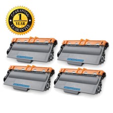 4PK Brother Compatible TN720 TN750 High Yield Black Toner Cartridge NEW picture
