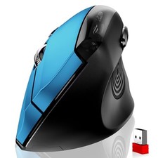 memzuoix Ergonomic Mouse Wireless,2.4G Optical Cordless Mice with 800/1200/16... picture