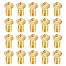 20Pcs 0.1mm 3D Printer Extruder Nozzles Head for 1.75mm Extruder Print, Brass picture