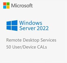 Windows Server 2022 Remote Desktop Services RDS CAL - User/Device CALs picture