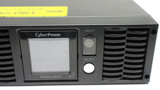 CyberPower PR2200LCDRT2U 2150VA/1980W UPS, SERVICED CSB NEW BATTERIES INSTALLED picture