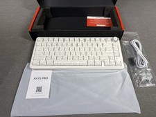 ZIFRIEND RX75 PRO Mechanical Wired Illuminated Keyboard White English QWERTY picture