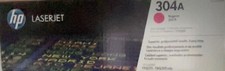 New HP 304A Magenta Original LaserJet Toner Cartridge, CC533A, unopened box picture