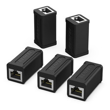 Acoplador en línea RJ45, paquete de 5, acoplador Ethernet hembra Cat7 Cat6 Cat5e picture
