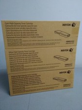 Xerox VersaLink C400 High-Capacity Toner Cartridge Lot Of 3 (Y, M, C) picture