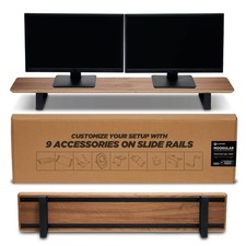 Moodular Wooden Monitor Stand Desk Organizer, Large 45.6