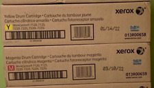 New Genuine Xerox Drum Cartridges WC 7120 013R00658 Yellow 013R00659 Magenta picture