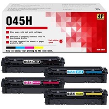 Compatible 045 045H Toner Cartridge for Canon LBP612Cnz MF632Cdw (4-Pack) picture