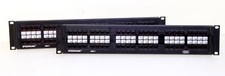 [Lot of 2] HUBBELL SpeedGain c5e+ Cat5e 2U 48 Port T568B Patch Panel P5E48B19E picture