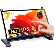 Portable Plug & Play Pi Sub-Monitor, Dual Speakers picture
