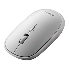 ELECOM Wireless Mouse Bluetooth Slint M-TM10BBGY Thin Quiet 4 Buttons picture