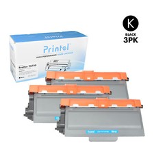Printel Compatible Toner Cartridge Replacement for Brother TN-750 3 Pack picture