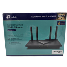 TP-Link Archer AX21 | AX1800 Dual Band Wi-Fi 6 Router | EasyMesh | New, Sealed picture