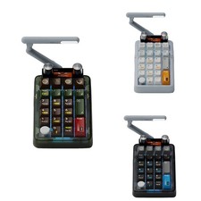 KEYSME Numpad Mechanical Keyboard KeysMe Linear Switches DyeSub PBT Keypad picture