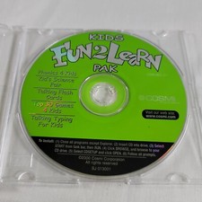 Kids Fun2Learn PAK PC Vintage Educational Software - Phonics, Games, ScienceFair picture