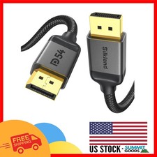 High-Performance 15FT DisplayPort 2.1 Cable - 16K, HDR, Gold Plated Connectors picture