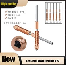 For Ender 3 V3 K1C Nozzle Set 0.4 0.6 0.8mm - Heat Resistant, Nozzle Replacement picture