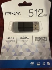 PNY ELEDGE 512GB USB 3.0 Flash Drive Open Box picture