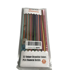 Mika3D PLA Filament Refills 32 Colors 160 Pieces 3D Printing Pen Replacement picture