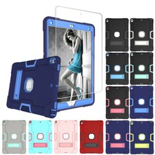 For iPad Air 3 iPad Pro 10.5 Hybrid Rugged Shockproof Armor Bumper Stand Case picture