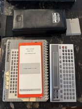 Radio Shack TRS-80 PC-2 Pocket Computer Vintage w/ Manuals, Quick Card, Case picture