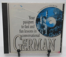 YOUR PASSPORT TO FAST & FUN LESSONS IN CONVERSATIONAL GERMAN PC CD-ROM, ESSENTIA picture