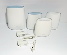 Orbi Netgear RBR50 & RBR20 Routers & 2 RBS20 Satellites W/ 2 AC Adapters Bundle picture
