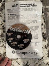 Vintage CompuServe Disk picture