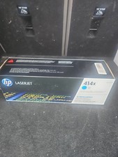 HP 414X High Yield Cyan Toner Cartridge (W2021X) picture