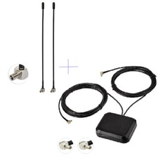 Netgear Nighthawk M1 MR1100 4G LTE USB Modem Dual TS9 Antenna + 2pcs TS9 Antenna picture