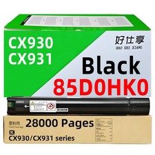 85D0HK0 Black Toner Cartridge Compatible for Lexmark CX930 CX931 Color Printer picture