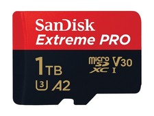 SanDisk Extreme Pro microSDXC+SD Adapter/s Secure Digital SDSQXCD-1T00-GN6MA picture