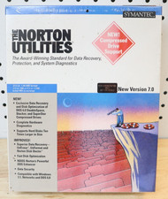 New Vintage NOS SEALED The Norton Utilities Version 7.0 1993 Symantec RARE - USA picture